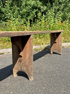 Rounded ends long bench (Reserved)
