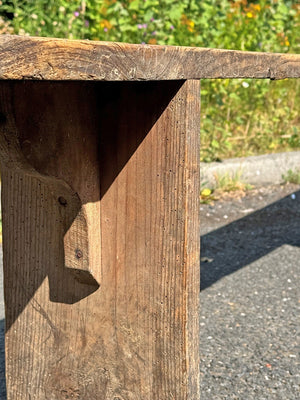 Rounded ends long bench (Reserved)