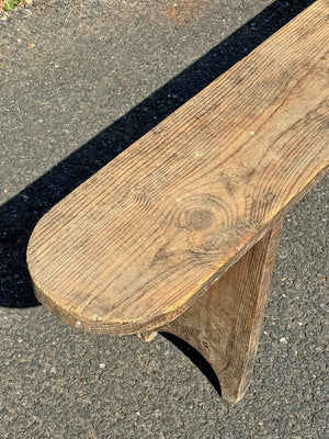 Rounded ends long bench (Reserved)