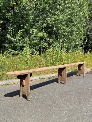 Rounded ends long bench (Reserved)
