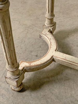 Louis XVI bench with cushion