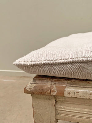 Louis XVI bench with cushion