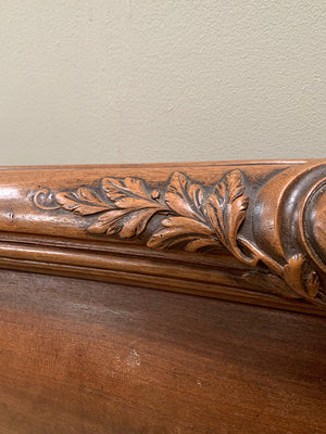 Art Nouveau bed head