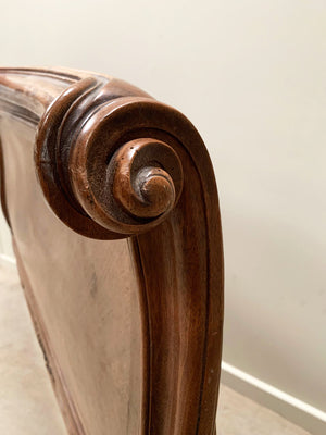 Art Nouveau bed head