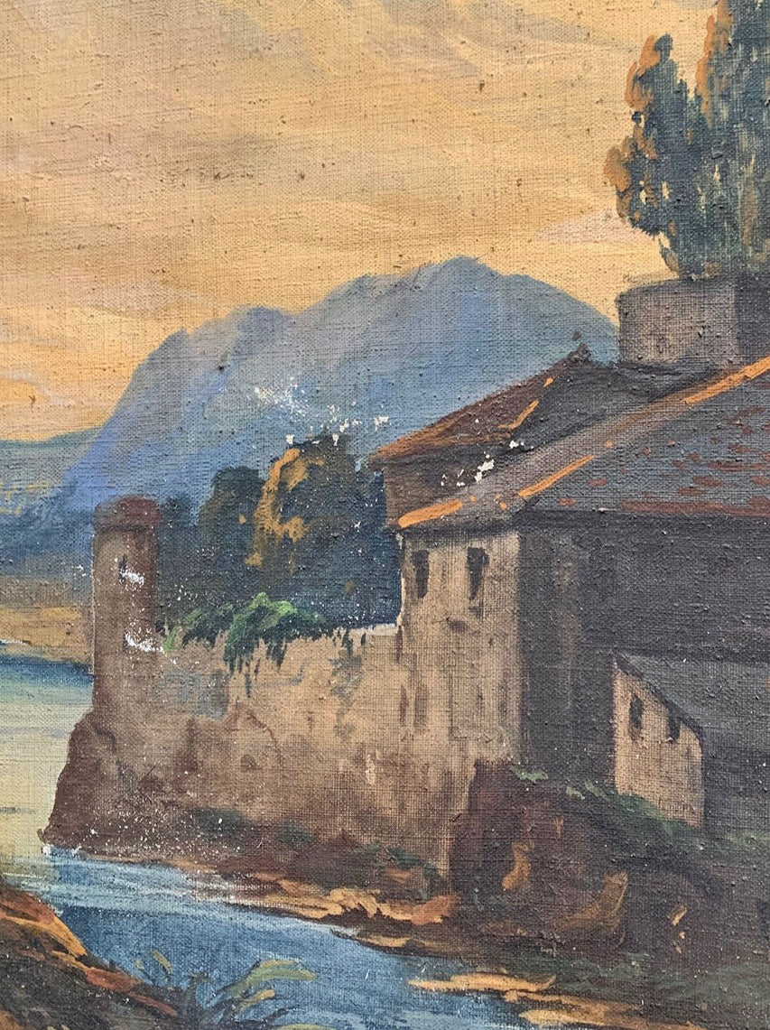 Set of 3 two-panel screens