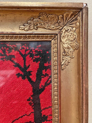 Gilded frame tapestry