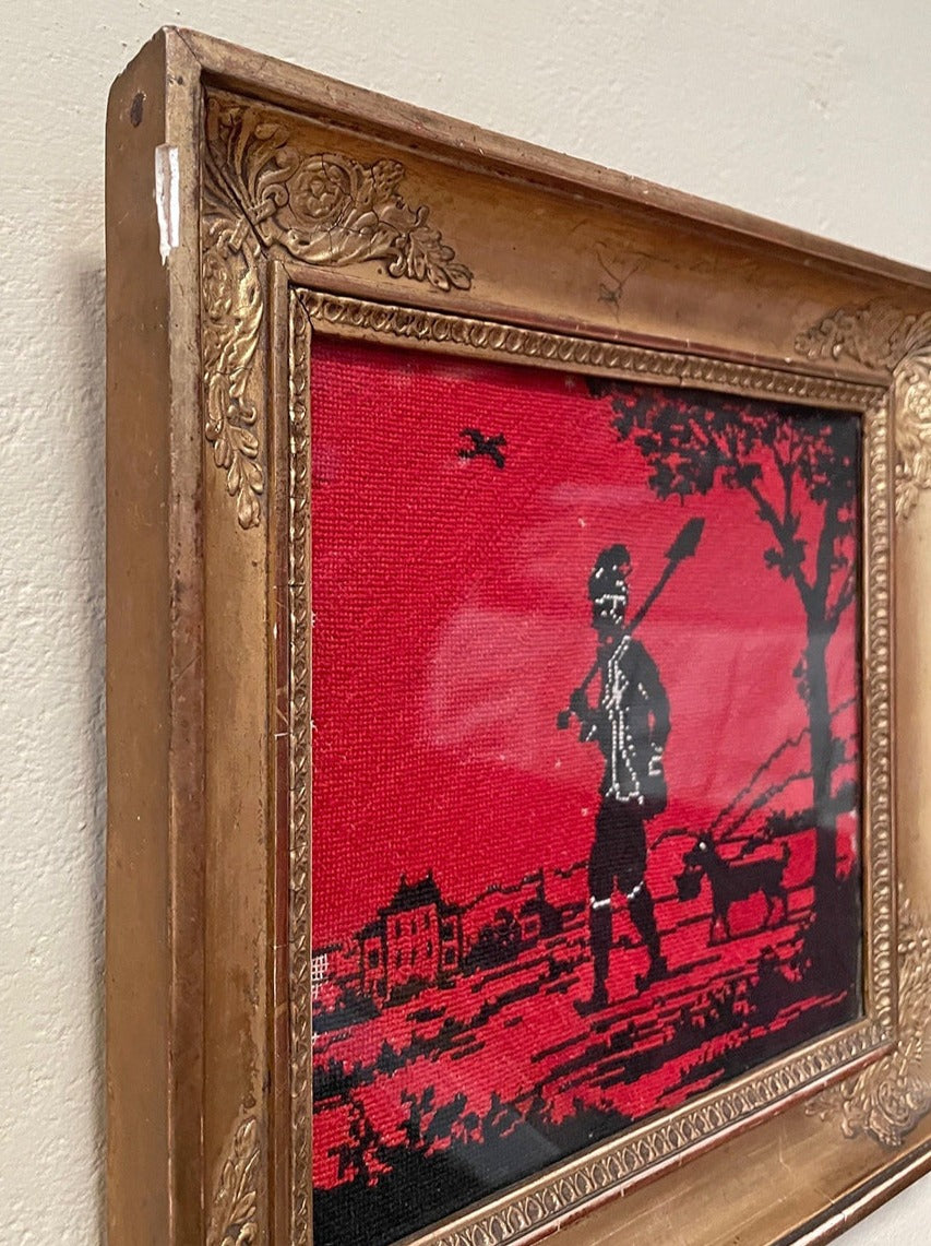 Gilded frame tapestry