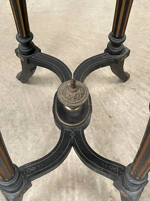 Ebonised jardinière