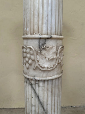 Veined marble column (Reserved)
