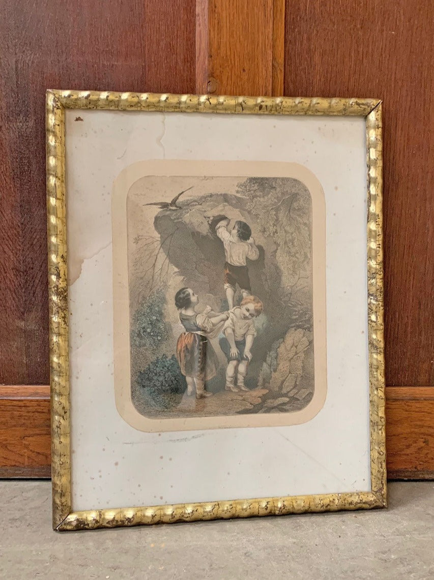 Pair of framed prints