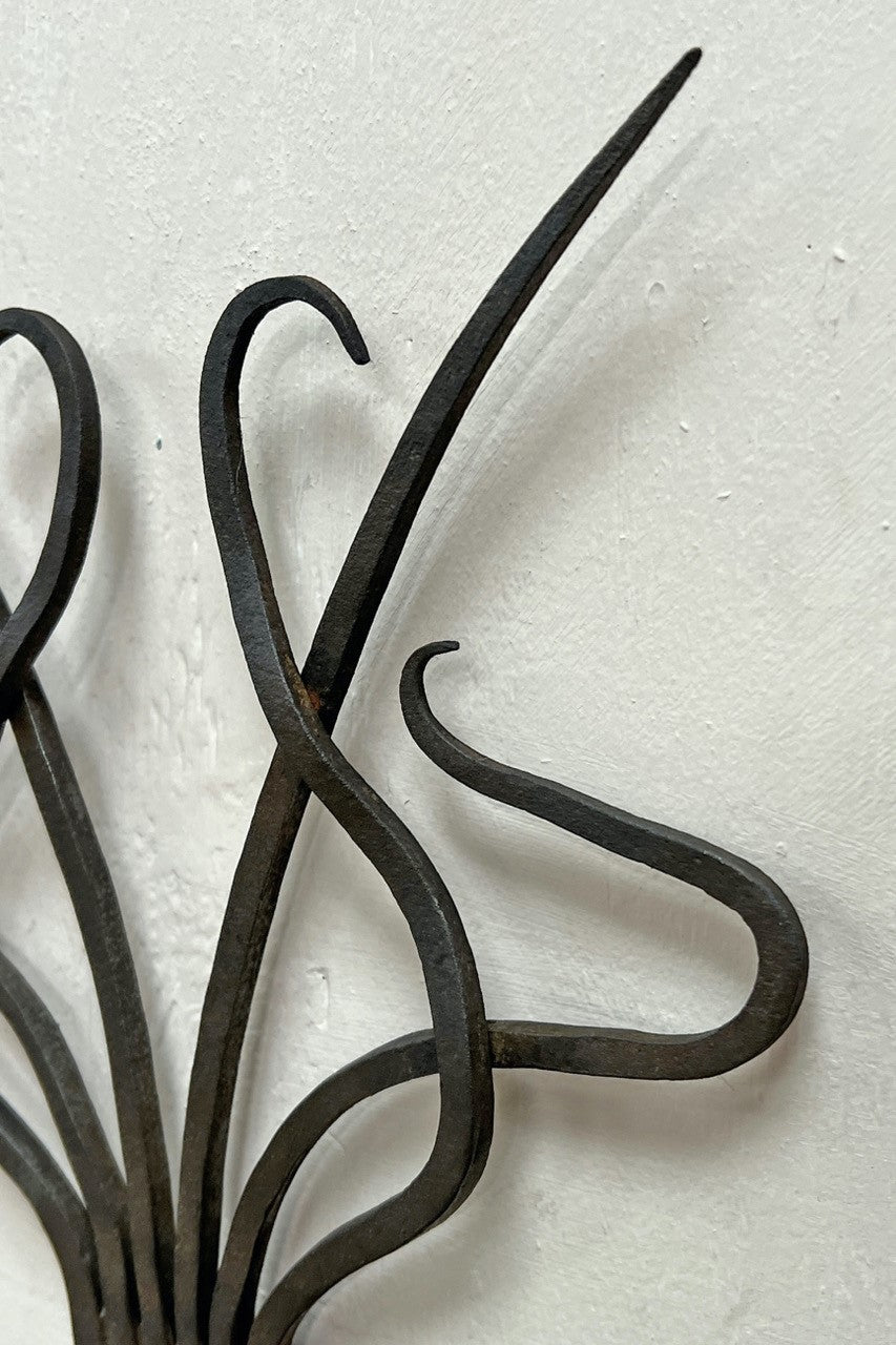 Fluid forms wall sconce