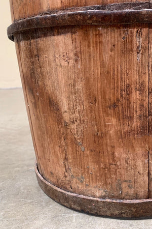 Wooden well bucket