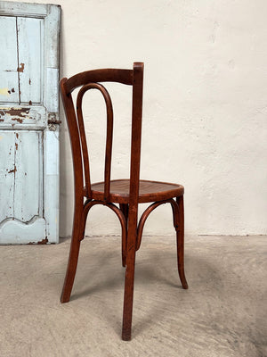 Near pair of bentwood bistro chairs