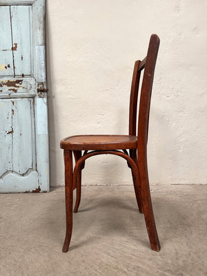 Near pair of bentwood bistro chairs