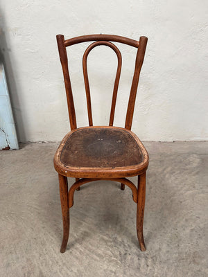 Near pair of bentwood bistro chairs