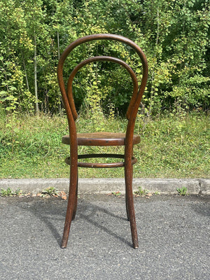 Two bentwood bistro chairs (priced individually)