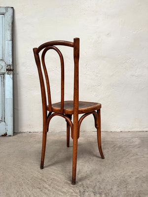 Near pair of bentwood bistro chairs