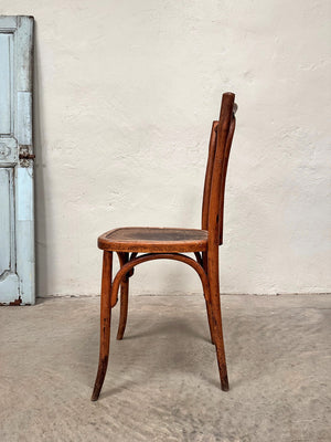 Near pair of bentwood bistro chairs