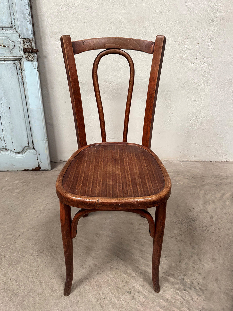 Near pair of bentwood bistro chairs