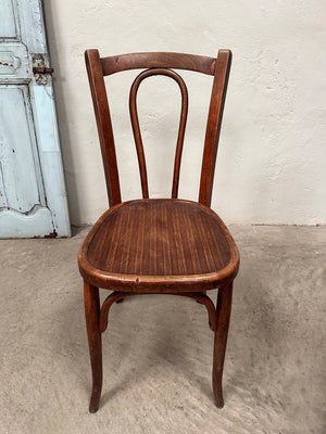Near pair of bentwood bistro chairs