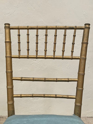 2 faux bamboo occasional chairs (each)