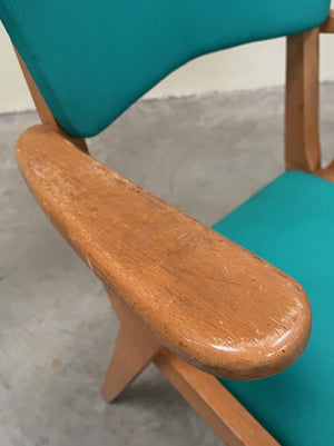 Mid-century chairs (Black £290, Green £190) (Reserved)