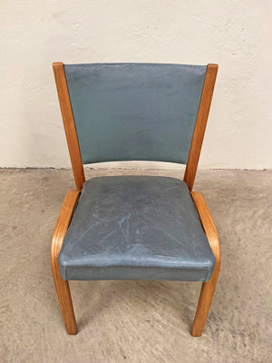 Set of 5 mid century chairs