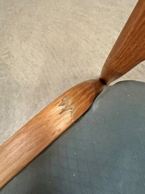 Set of 5 mid century chairs