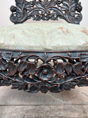 Anglo Indian Padouk chair