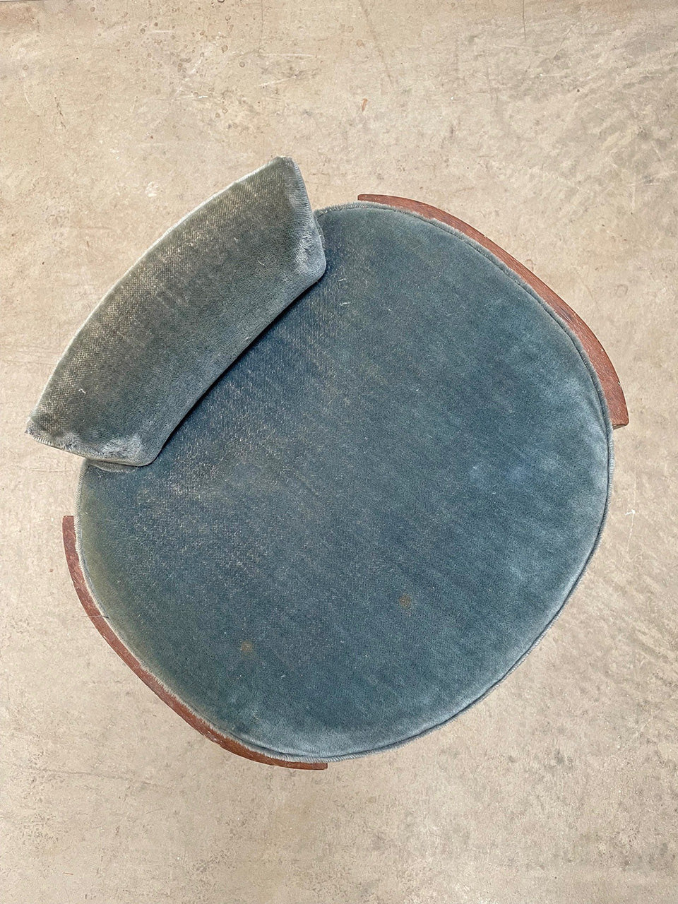 Art Deco boudoir stool 'as is'