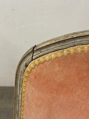 18th century upholstered carver chair