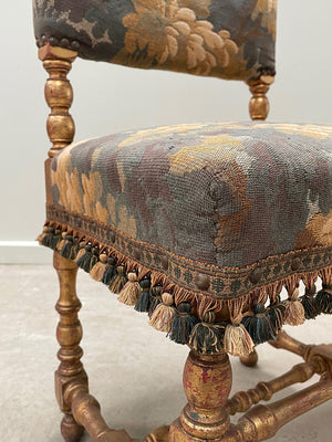 Petite gilded chair