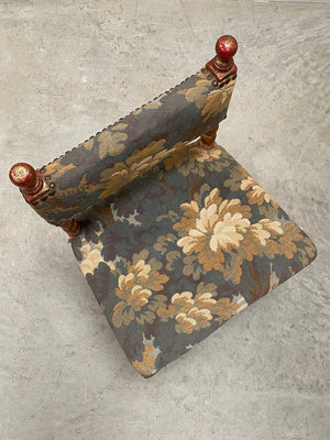 Petite gilded chair