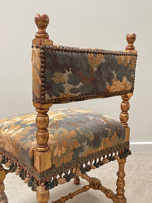 Petite gilded chair
