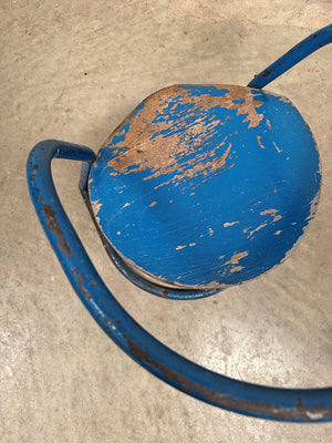 Child's blue chair (Reserved)