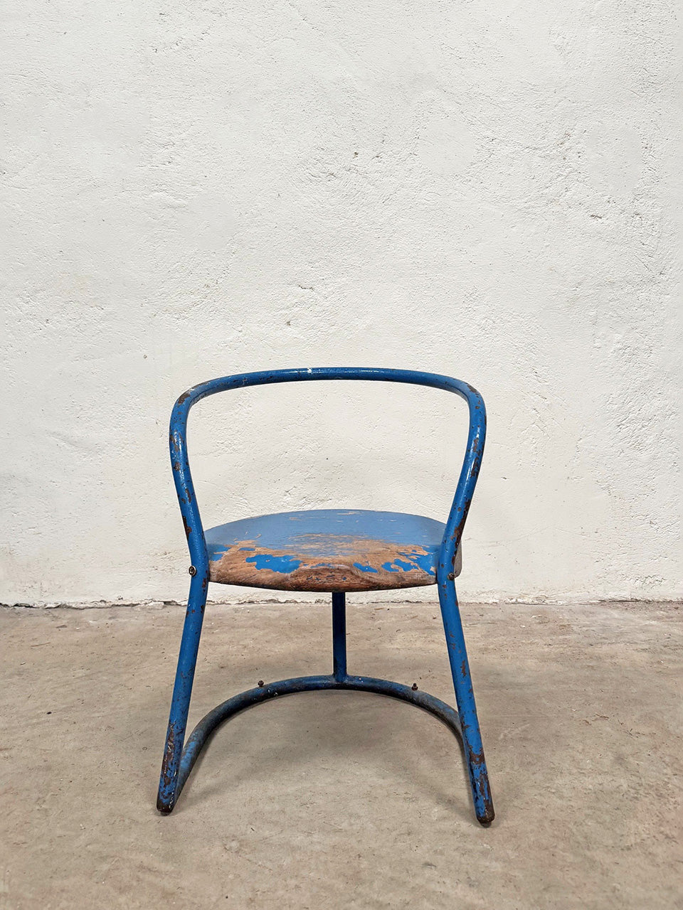 Child's blue chair (Reserved)