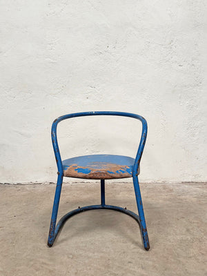 Child's blue chair (Reserved)