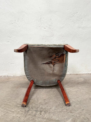 Armless bridge chair  ﻿