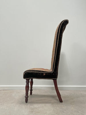 Tall back fireside chair 'as is'