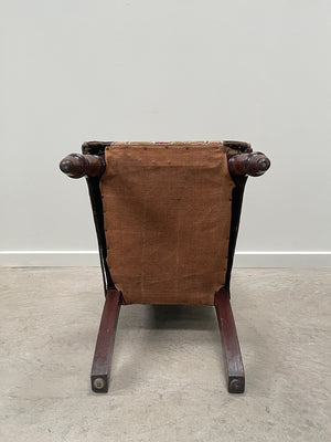 Tall back fireside chair 'as is'