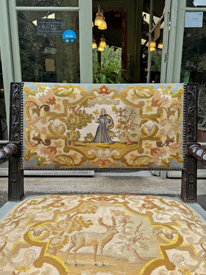 Wide love seat