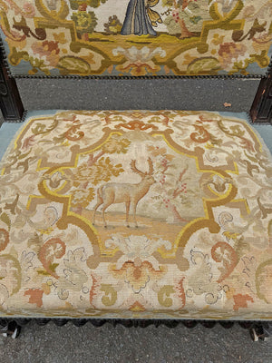 Wide love seat