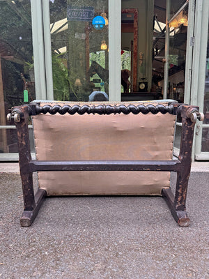 Wide love seat