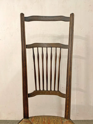 Low rush seat occasional chair