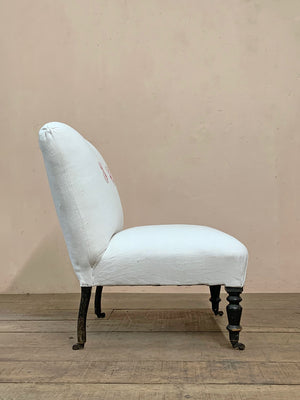 Monogrammed pillow chair