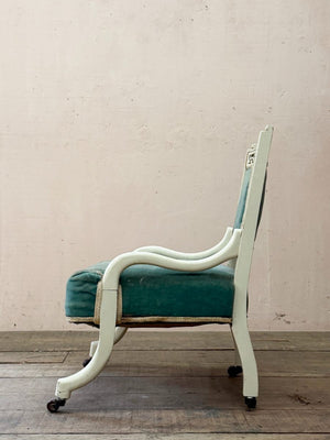Painted bedroom chair