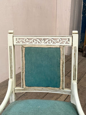 Painted bedroom chair