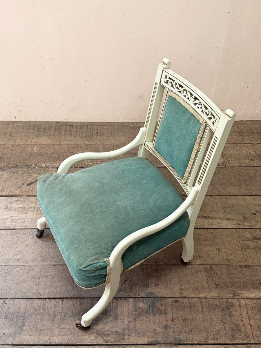 Painted bedroom chair
