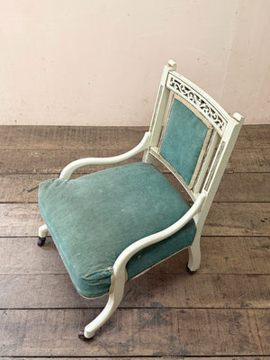 Painted bedroom chair