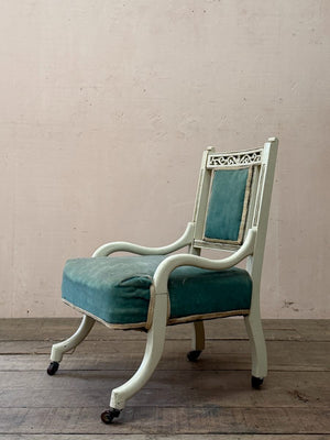 Painted bedroom chair